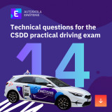 Technical questions for the CSDD practical driving exam